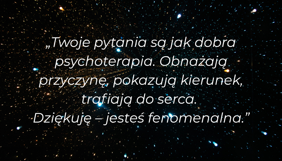 Czy jedno pytanie może zmienić Twoje życie?
